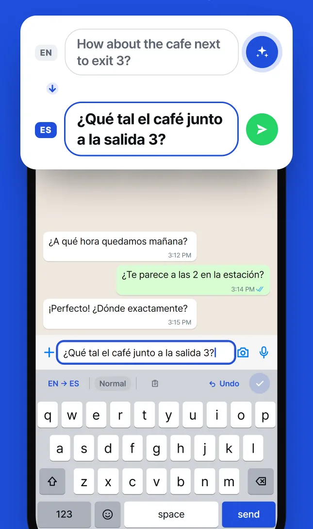 Works in any chat app